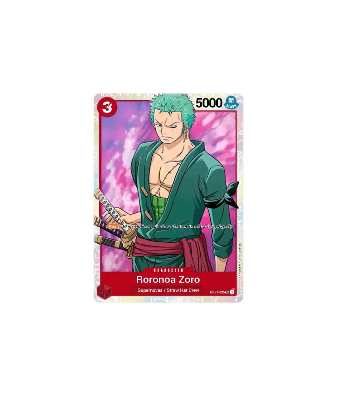 Roronoa Zoro - OP01-025