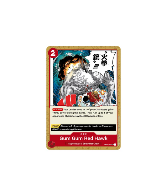 Gum Gum Red Hawk - OP01-026